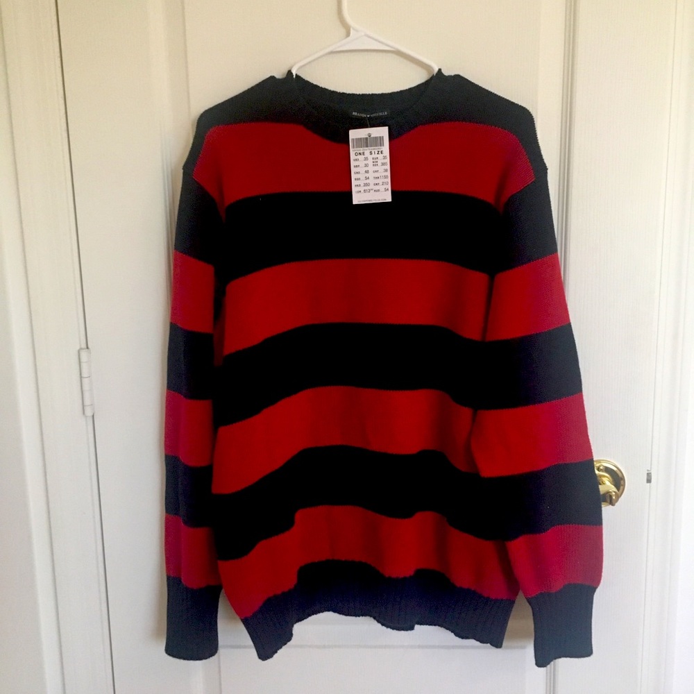 NEW brandy Melville striped sweater